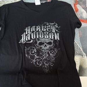 Two brand new Harley Davidson shirts, one black one yellow both extra large NWT